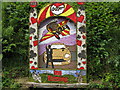 Middle Mayfield Well Dressing in Hollow Lane