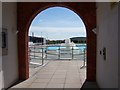 Uxbridge Lido entrance, 2011