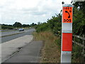 Layby and SOS phone on the A303