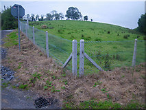 H6437 : Corner of the fencing by C Michael Hogan