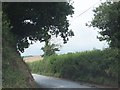 Minor road west of Gunstone Cross