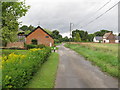 Road near Lane Farm