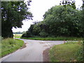 TM2654 : Pound Lane at the junction with Wood Lane by Geographer