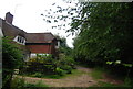 Cottages by the Sussex Border Path