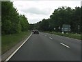 A40 meets the old route to Northleach