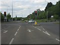 Witney - Cogges Hill Road traffic lights