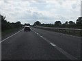 A40 approaching the B4022 exit (Witney east)