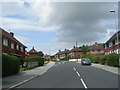 Lea Farm Drive - looking towards Lea Farm Road