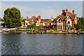 Houses and the River Thames