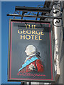 George Hotel sign