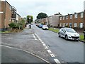 Central section of Porth Mawr Road, Cwmbran