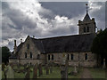 Storm over Holy Trinity Church, Martin