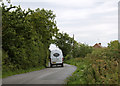 2011 : White van man approaching The Barton