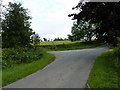 Junction of Staupes Road with Cote Hill Lane