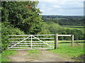 Gate on Hammingden Lane, Highbrook, West Sussex