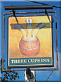 Three Cups Inn sign