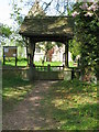 Lych gate, Holy Rood church