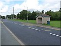 Bus stop on Lynemouth Road, Ellington