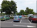 Open air car park outside Asda superstore