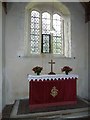 St Mary, Ashley: altar