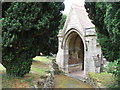 Lych gate, St Denys church, Cold Ashby