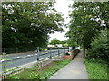 Pavement on the B3037