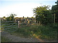 Footpath and stockpen