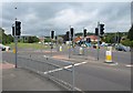 Traffic lights, Leeds ring road