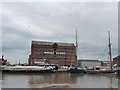 SO8218 : Alexandra Warehouse, Gloucester Docks by Christine Johnstone