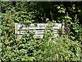 Sign for the Nightingale Lane Meadows