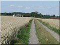 Track to Diamond Farm from Eastfield Lane