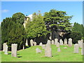 NY9257 : St. Helen's Church and churchyard, Whitley Chapel by Mike Quinn