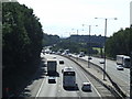 TL4401 : M25 motorway near Epping by Malc McDonald