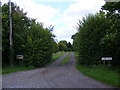 TM4365 : The entrance to Moat Farm by Geographer