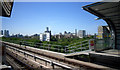 Looking West from Pontoon Dock Station