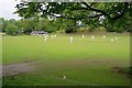 SK1969 : Cricket Match, Ashford in the Water by Mick Garratt