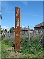 Sign for River Pool Linear Park