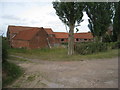 Farm buildings at Caddow Wood Farm