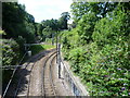 Tramlink junction near Sandilands