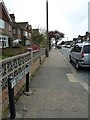 Pavement in Balcombe Avenue