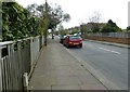 Pavement in Nutbourne Road