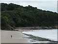 Beach and coast path between Saundersfoot and Coppet Hall