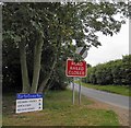 Cliff Road closed