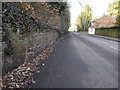 Ferry Road, Eastham and a bench mark