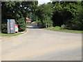 Entrance to Business Centre & Farm Track