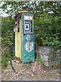 Disused petrol pump at Dunbeath