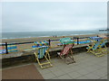 Deck chairs on The Esplanade