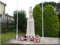 The war memorial in Llanharan