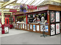 SE0641 : Newsagents and Refreshments Kiosk, Keighley Station by David Dixon