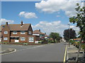 Road junction on Felsted Road